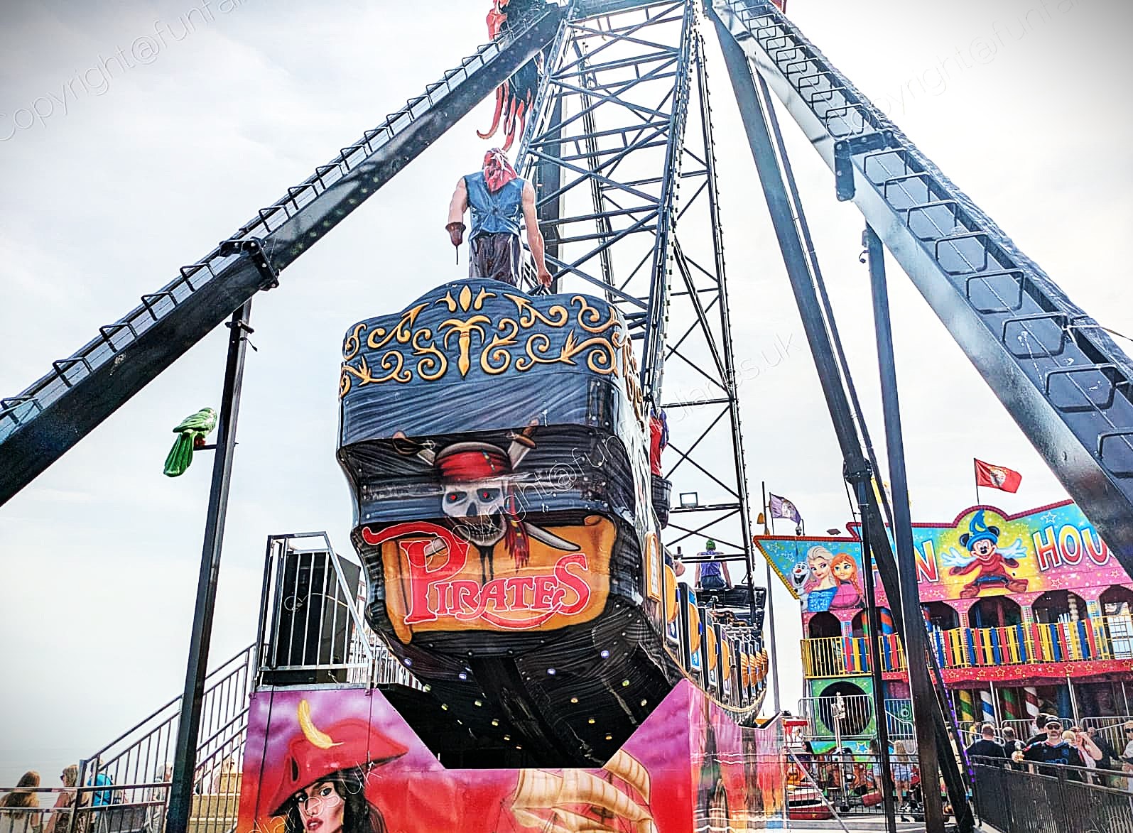 Bridlington Fun Park Pirate Ship